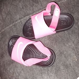 Toddler girls'Nike slides